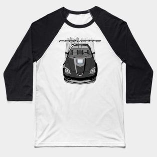 Corvette C6 ZR1 - Black Baseball T-Shirt